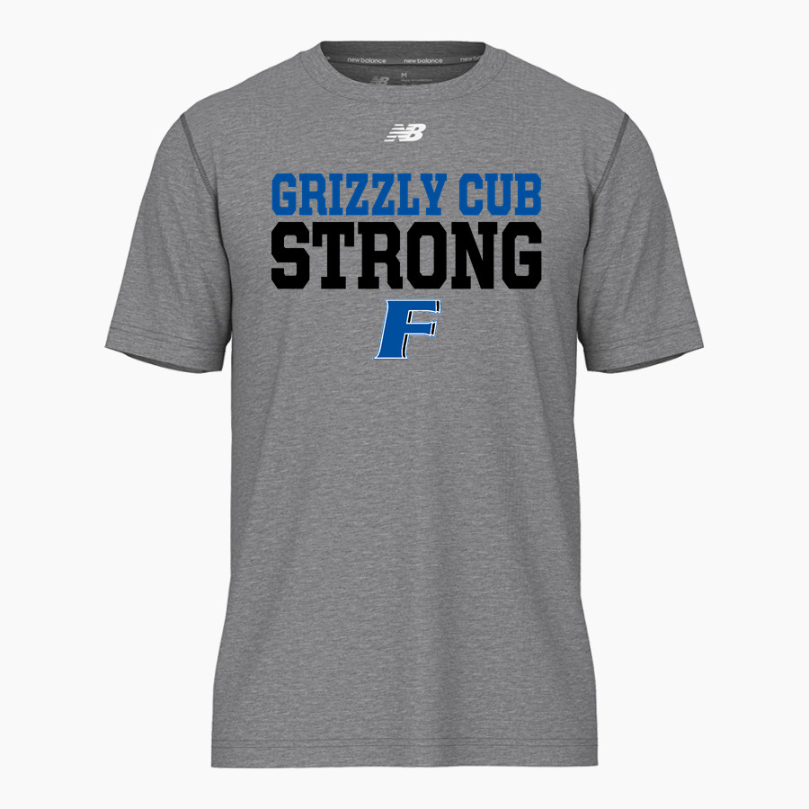 FRANKLIN COMMUNITY HIGH SCHOOL GRIZZLY CUBS <span class="pdp-name-mascot">FRANKLIN GRIZZLY CUBS</span> New Balance Men's Activate Tech Tee