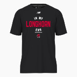 DOVER HIGH SCHOOL LONGHORNS New Balance Men's Activate Tech Tee Front Thumbnail