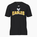 Brooklane Baptist Eagles New Balance Men's Activate Tech Tee Front Thumbnail