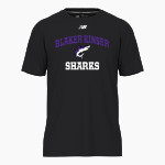 Blaker Kinser Sharks <span class="pdp-name-mascot">Blaker Kinser Sharks</span> New Balance Men's Activate Tech Tee Front Thumbnail