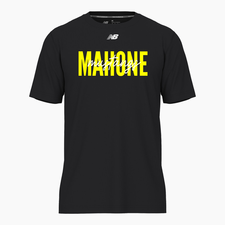 Mahone Mustangs New Balance Men's Activate Tech Tee