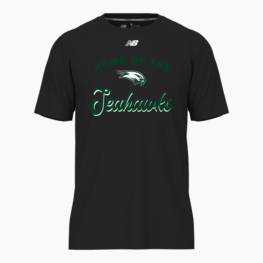 Wagner Seahawks official sideline store <span class="pdp-name-mascot">Wagner Seahawks</span> New Balance Men's Activate Tech Tee