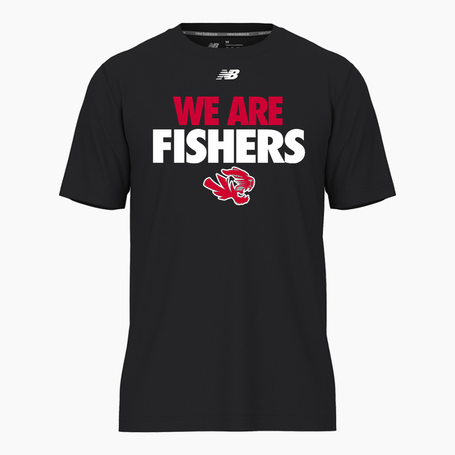 FISHERS HIGH SCHOOL TIGERS <span class="pdp-name-mascot">FISHERS TIGERS</span> New Balance Men's Activate Tech Tee