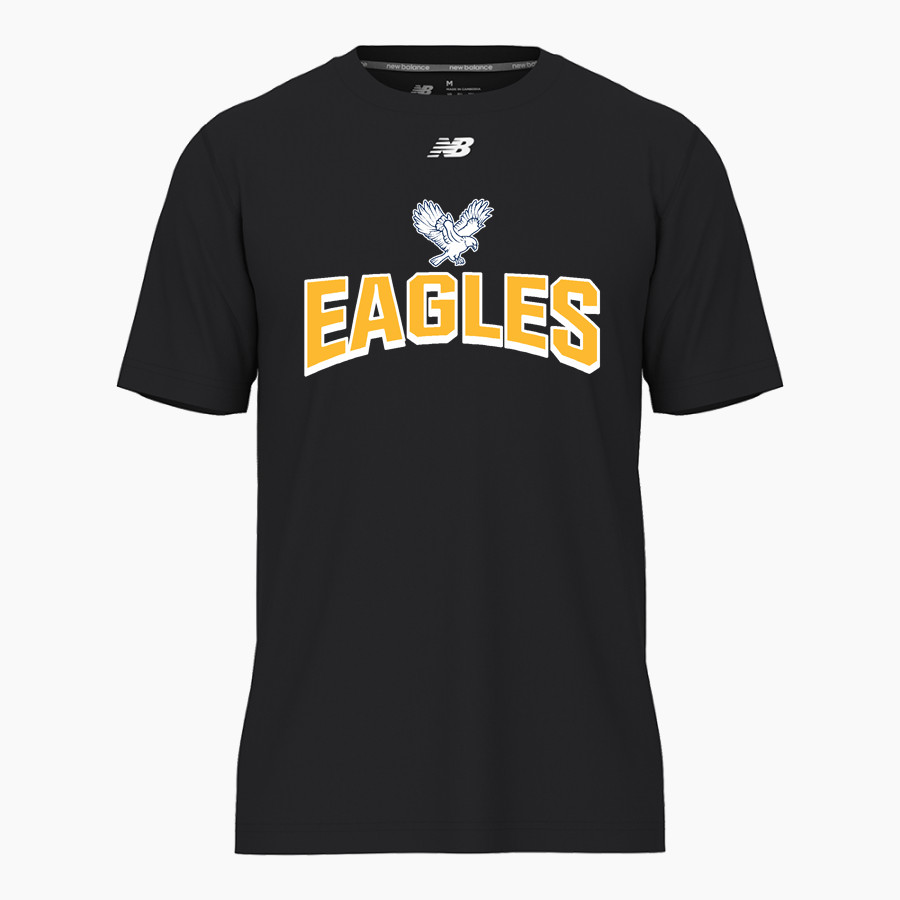 Brooklane Baptist Eagles New Balance Men's Activate Tech Tee