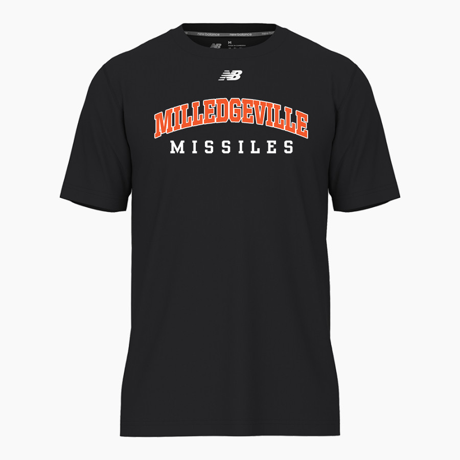 Milledgeville Missiles <span class="pdp-name-mascot">Milledgeville High School Missiles</span> New Balance Men's Activate Tech Tee