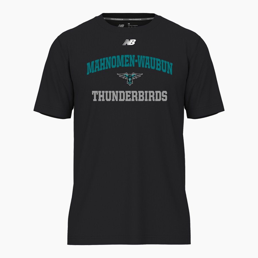 Mahnomen-Waubun THUNDERBIRDS <span class="pdp-name-mascot">Mahnomen-Waubun THUNDERBIRDS</span> New Balance Men's Activate Tech Tee