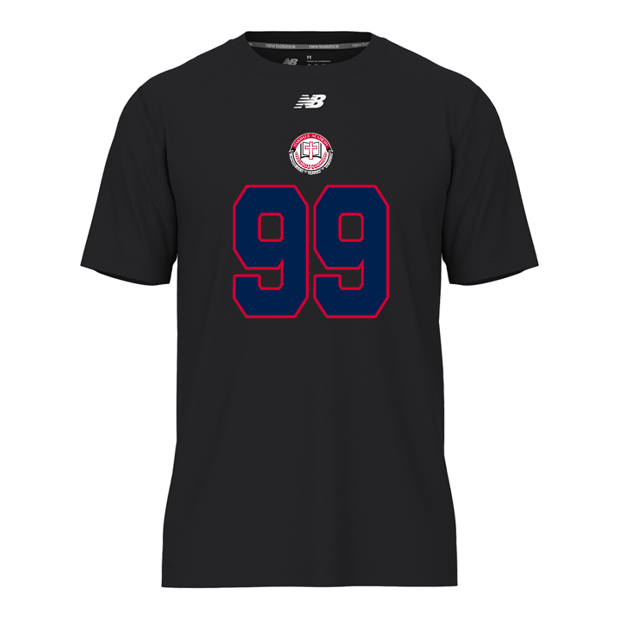 Oakdale Patriots <span class="pdp-name-mascot">Oakdale Academy Patroits</span> New Balance Men's Activate Tech Tee