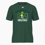 St. Michael Gators New Balance Men's Activate Tech Tee Front Thumbnail