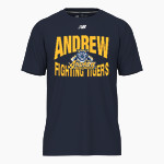 Andrew Tigers <span class="pdp-name-mascot">Andrew College Tigers</span> New Balance Men's Activate Tech Tee Front Thumbnail