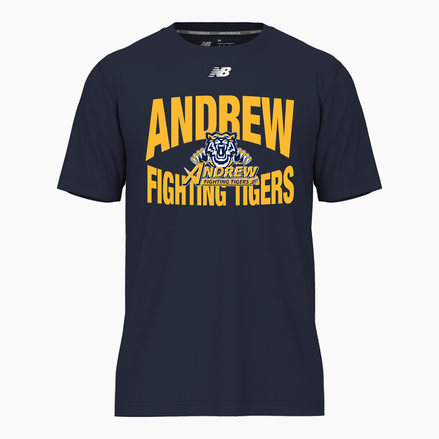 Andrew Tigers <span class="pdp-name-mascot">Andrew College Tigers</span> New Balance Men's Activate Tech Tee