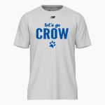 Crow Tigers New Balance Men's Activate Tech Tee Front Thumbnail