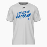 Los Altos Eagles New Balance Men's Activate Tech Tee Front Thumbnail