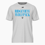 RIDGEVIEW HIGH SCHOOL WOLFPACK <span class="pdp-name-mascot">RIDGEVIEW WOLFPACK</span> New Balance Men's Activate Tech Tee Front Thumbnail