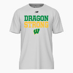 WEST DAVIDSON HIGH SCHOOL DRAGONS New Balance Men's Activate Tech Tee Front Thumbnail