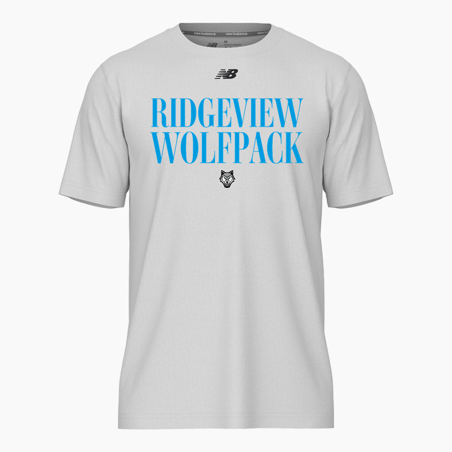 RIDGEVIEW HIGH SCHOOL WOLFPACK <span class="pdp-name-mascot">RIDGEVIEW WOLFPACK</span> New Balance Men's Activate Tech Tee