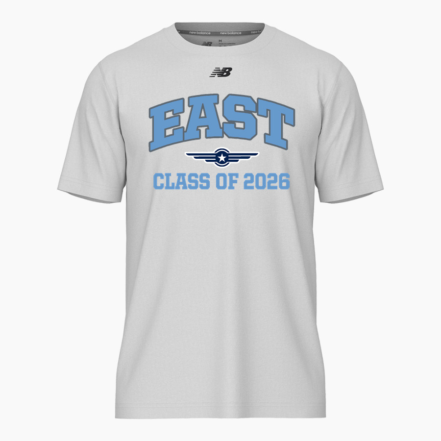 EAST HIGH SCHOOL ACES <span class="pdp-name-mascot">EAST ACES</span> New Balance Men's Activate Tech Tee
