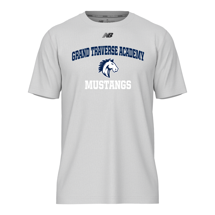 Grand Traverse Academy Mustangs <span class="pdp-name-mascot">Grand Traverse Academy Mustangs</span> New Balance Men's Activate Tech Tee