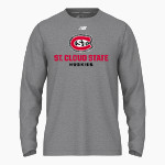 St. Cloud State University The Official Online Store New Balance Men's Activate Long Sleeve Tech Tee Front Thumbnail