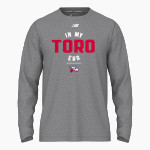 World Language Academy Toros <span class="pdp-name-mascot">World Language Academy Middle School Toros</span> New Balance Men's Activate Long Sleeve Tech Tee Front Thumbnail