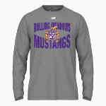 Rolling Meadows Mustangs New Balance Men's Activate Long Sleeve Tech Tee Front Thumbnail