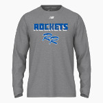 ROBINSON HIGH SCHOOL ROCKETS <span class="pdp-name-mascot">ROBINSON ROCKETS</span> New Balance Men's Activate Long Sleeve Tech Tee Front Thumbnail