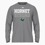 BOLES HIGH SCHOOL HORNETS New Balance Men's Activate Long Sleeve Tech Tee Front Thumbnail