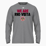 RIO VISTA HIGH SCHOOL RAMS <span class="pdp-name-mascot">RIO VISTA RAMS</span> New Balance Men's Activate Long Sleeve Tech Tee Front Thumbnail