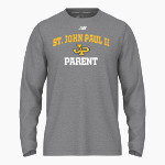 St. JOHN PAUL II CATHOLIC GUARDIANS ONLINE STORE New Balance Men's Activate Long Sleeve Tech Tee Front Thumbnail