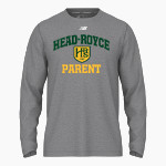 Head-Royce Jayhawks New Balance Men's Activate Long Sleeve Tech Tee Front Thumbnail