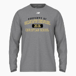 Woodland Baptist Eagles New Balance Men's Activate Long Sleeve Tech Tee Front Thumbnail