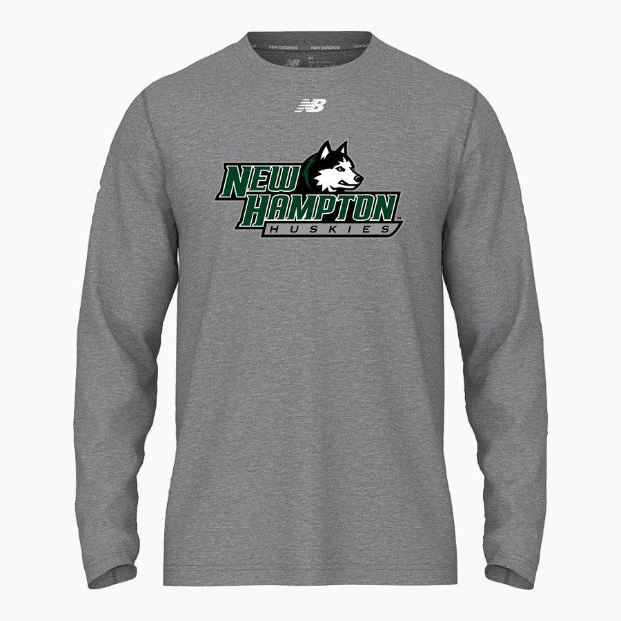 NEW HAMPTON HUSKIES <span class="pdp-name-mascot">NEW HAMPTON SCHOOL HUSKIES</span> New Balance Men's Activate Long Sleeve Tech Tee