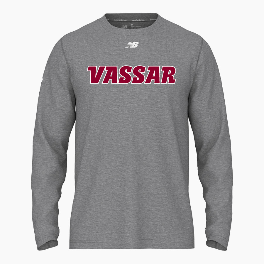 Vassar Brewers <span class="pdp-name-mascot">Vassar College Brewers</span> New Balance Men's Activate Long Sleeve Tech Tee
