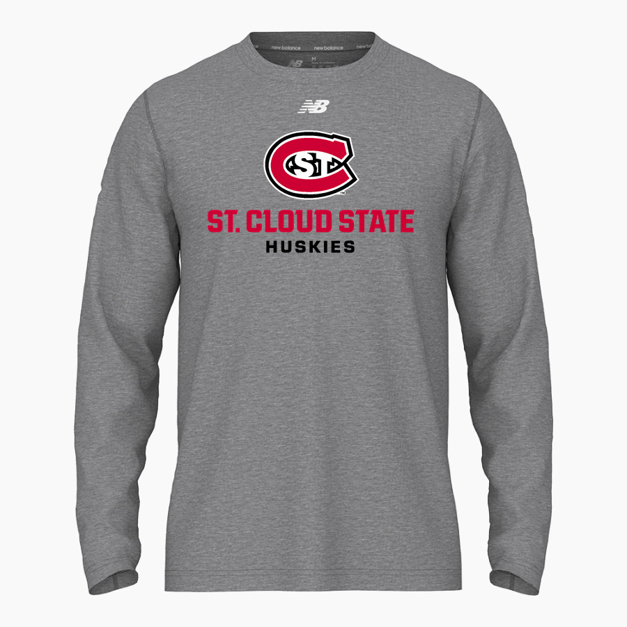 St. Cloud State University The Official Online Store New Balance Men's Activate Long Sleeve Tech Tee