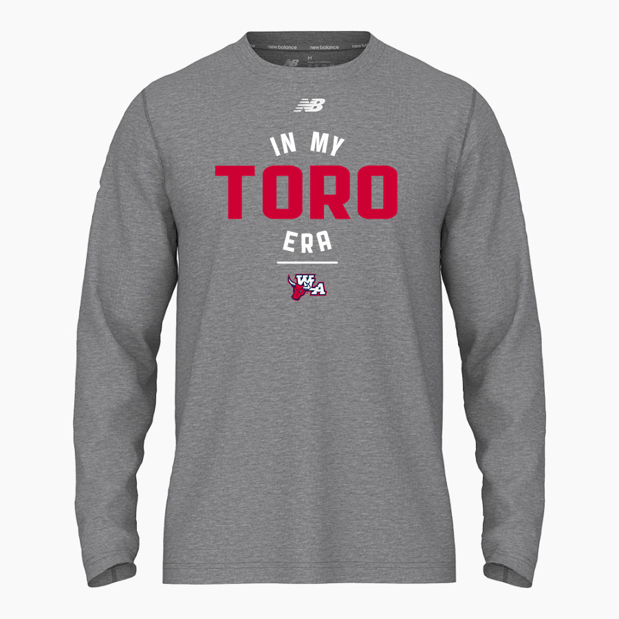 World Language Academy Toros <span class="pdp-name-mascot">World Language Academy Middle School Toros</span> New Balance Men's Activate Long Sleeve Tech Tee