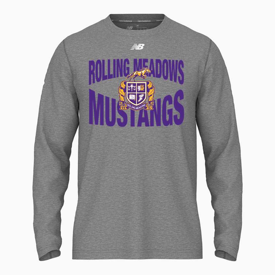 Rolling Meadows Mustangs New Balance Men's Activate Long Sleeve Tech Tee