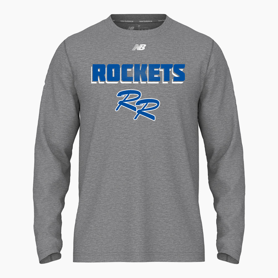 ROBINSON HIGH SCHOOL ROCKETS <span class="pdp-name-mascot">ROBINSON ROCKETS</span> New Balance Men's Activate Long Sleeve Tech Tee