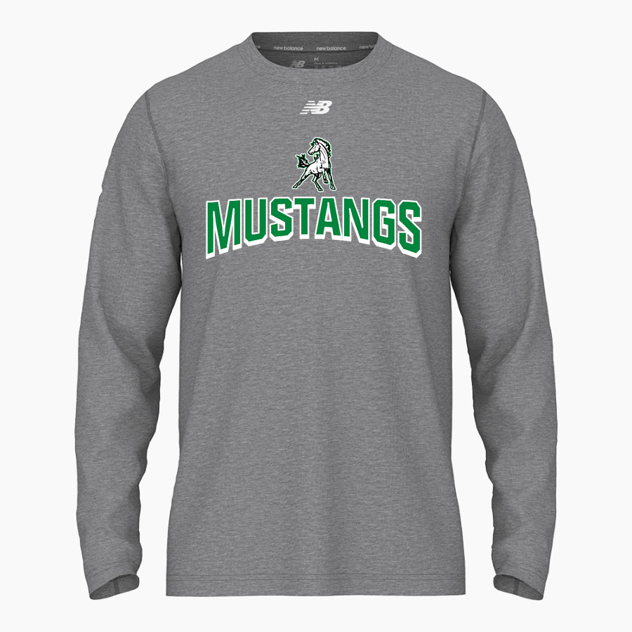 EVERGREEN PARK HIGH SCHOOL MUSTANGS <span class="pdp-name-mascot">EVERGREEN PARK MUSTANGS</span> New Balance Men's Activate Long Sleeve Tech Tee