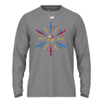 VIEWMONT HIGH SCHOOL VIKINGS <span class="pdp-name-mascot">VIEWMONT VIKINGS</span> New Balance Men's Activate Long Sleeve Tech Tee Front Thumbnail
