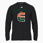 Plainfield East Bengals <span class="pdp-name-mascot">Plainfield East</span> New Balance Men's Activate Long Sleeve Tech Tee Front Thumbnail