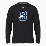 William L Callahan Broncos New Balance Men's Activate Long Sleeve Tech Tee Front Thumbnail