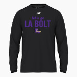 LA Bolt Baseball LA Bolt Baseball <span class="pdp-name-mascot">LA Bolt Baseball</span> New Balance Men's Activate Long Sleeve Tech Tee Front Thumbnail