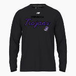 Trevecca University Trojans New Balance Men's Activate Long Sleeve Tech Tee Front Thumbnail