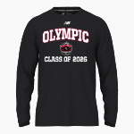 Olympic College Official Store of the Rangers <span class="pdp-name-mascot">Olympic College Rangers</span> New Balance Men's Activate Long Sleeve Tech Tee Front Thumbnail
