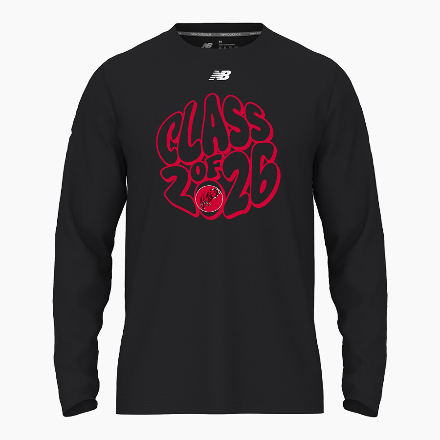 LAURENS CENTRAL SCHOOL LEOPARDS New Balance Men's Activate Long Sleeve Tech Tee