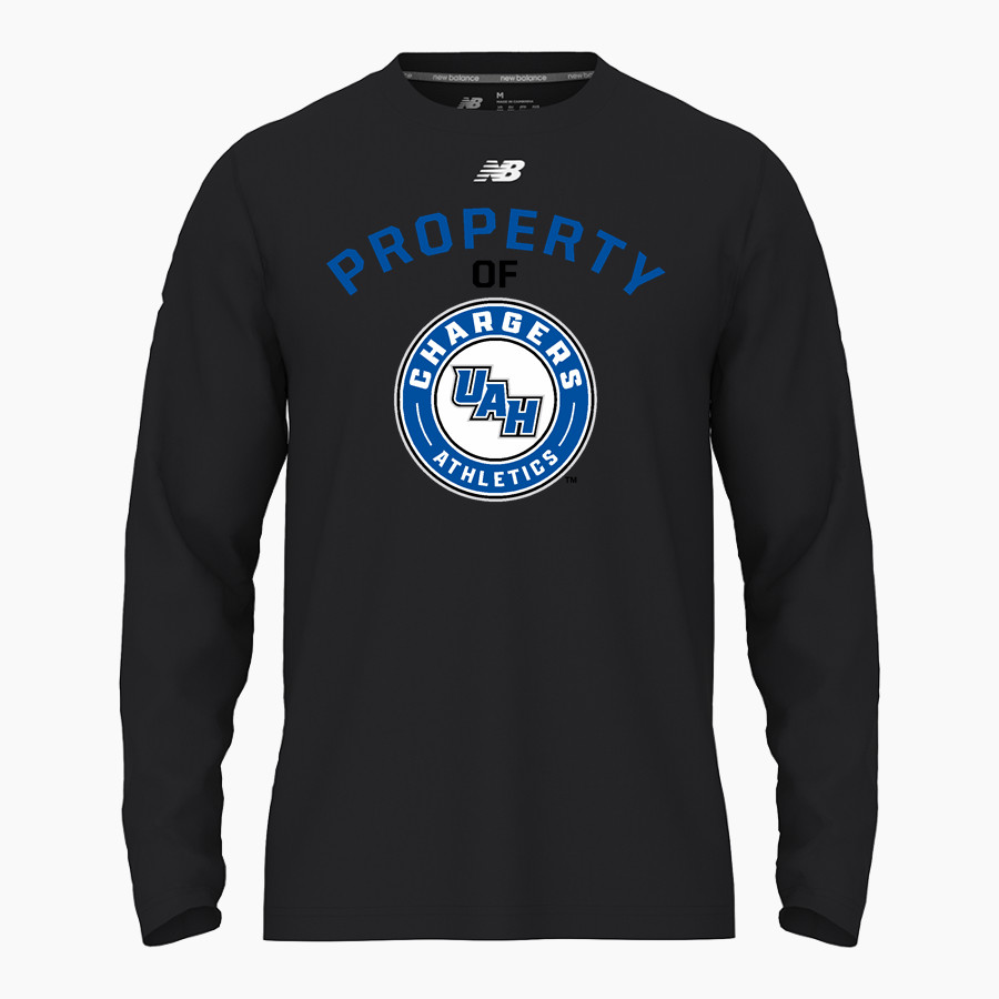 UAH Chargers <span class="pdp-name-mascot">University of Alabama Chargers</span> New Balance Men's Activate Long Sleeve Tech Tee