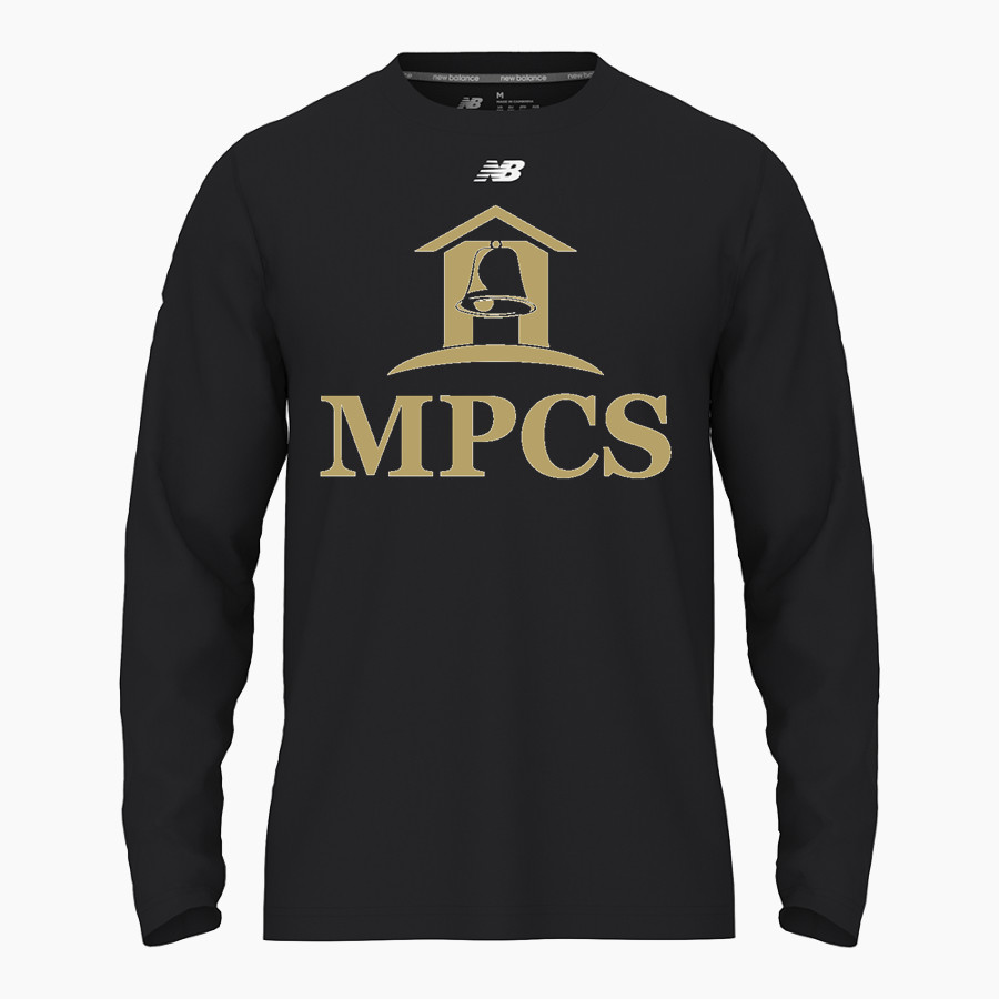 Manassas Park Cougars New Balance Men's Activate Long Sleeve Tech Tee