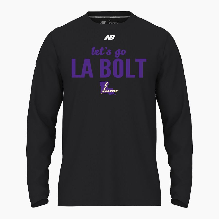 LA Bolt Baseball LA Bolt Baseball <span class="pdp-name-mascot">LA Bolt Baseball</span> New Balance Men's Activate Long Sleeve Tech Tee