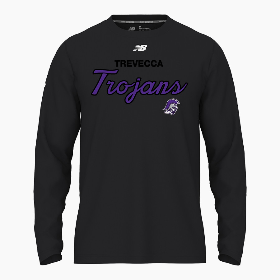 Trevecca University Trojans New Balance Men's Activate Long Sleeve Tech Tee