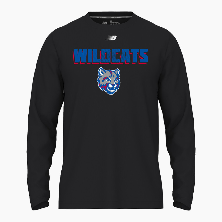 Castleton Wildcats <span class="pdp-name-mascot">Castleton Elementary Wildcats</span> New Balance Men's Activate Long Sleeve Tech Tee