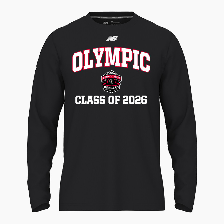 Olympic College Official Store of the Rangers <span class="pdp-name-mascot">Olympic College Rangers</span> New Balance Men's Activate Long Sleeve Tech Tee